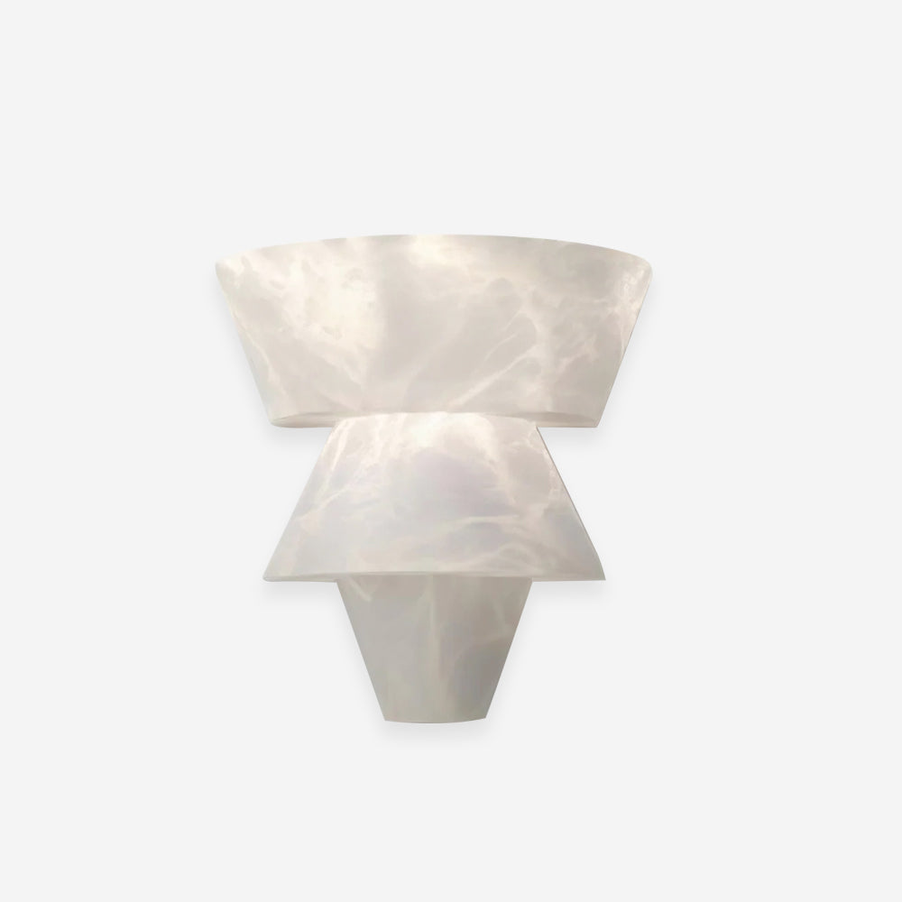 Elyon Elegant White Alabaster Wall Lamp - Letslighting
