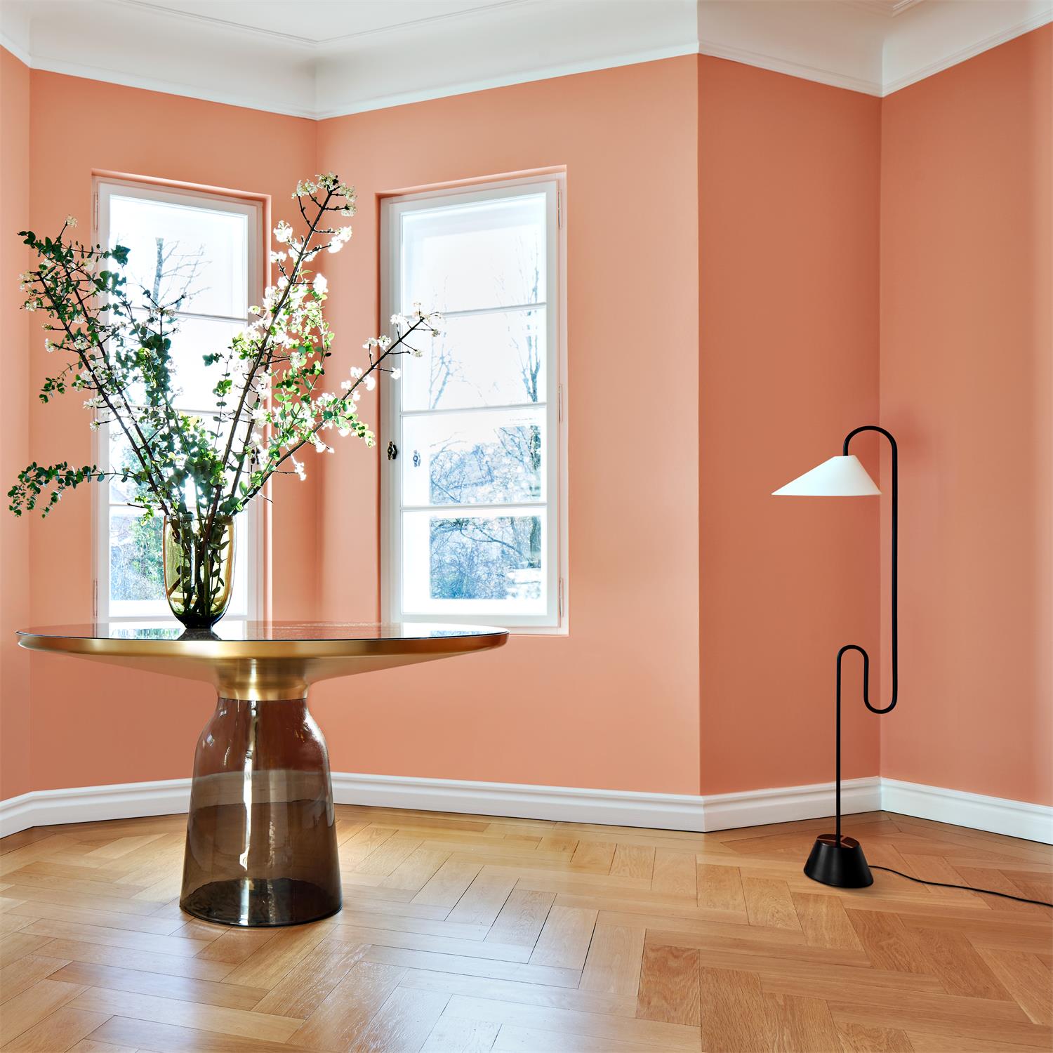 Roattino Floor Lamp - Lamp Copper