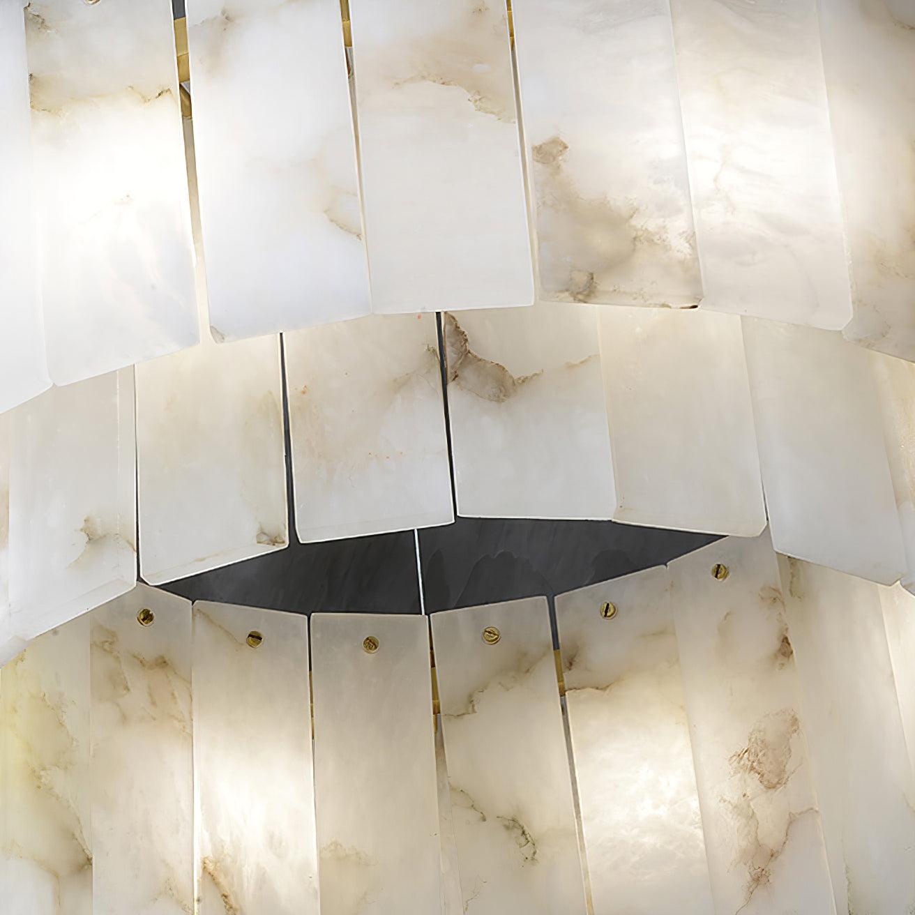 Zelaean Alabaster Round Pendant Light - Neutralighting