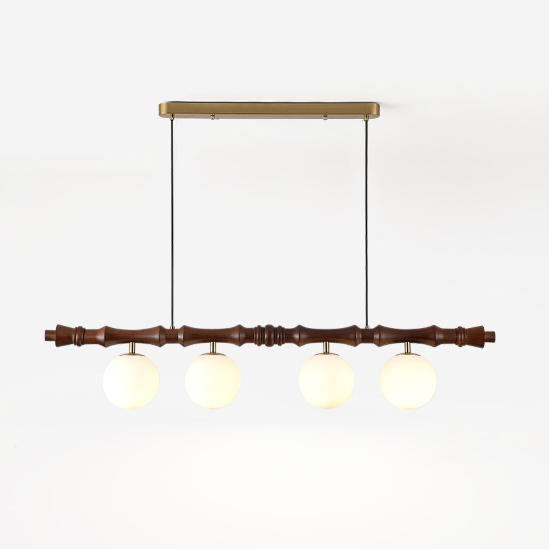 Bivio Wooden Pendant Light - Letslighting