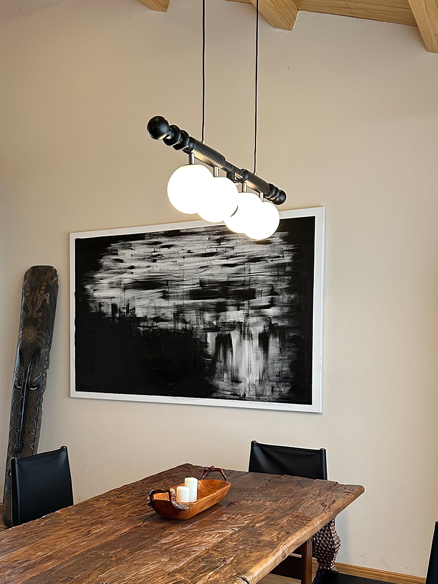 Roman Column Chandelier - Blowlighting