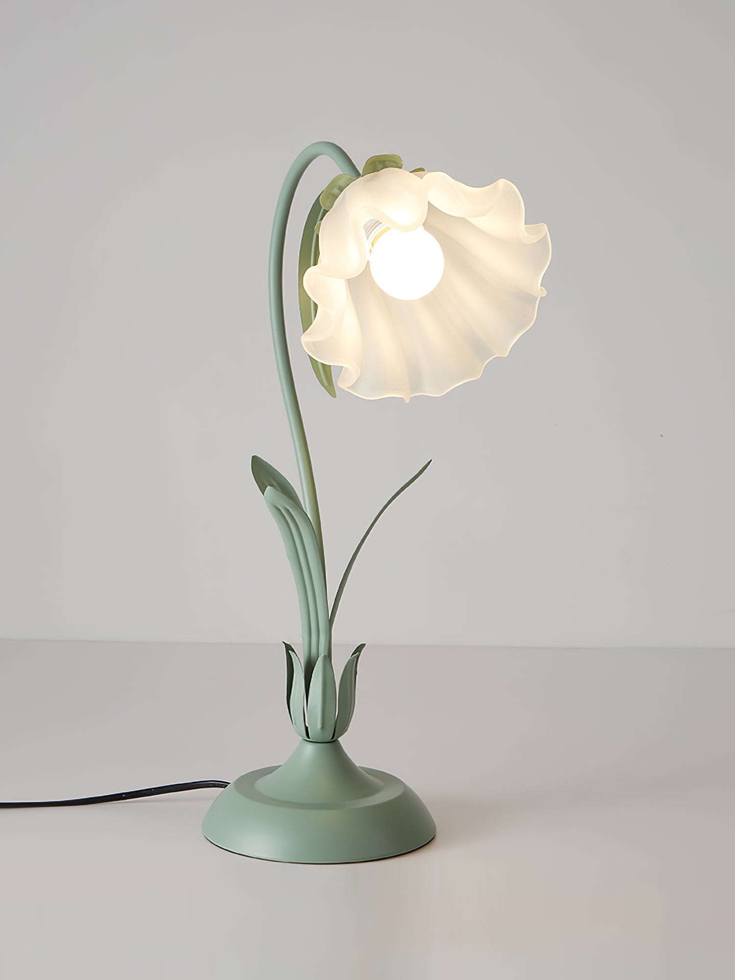 Romantic Flower Table Lamp - Lamp Copper