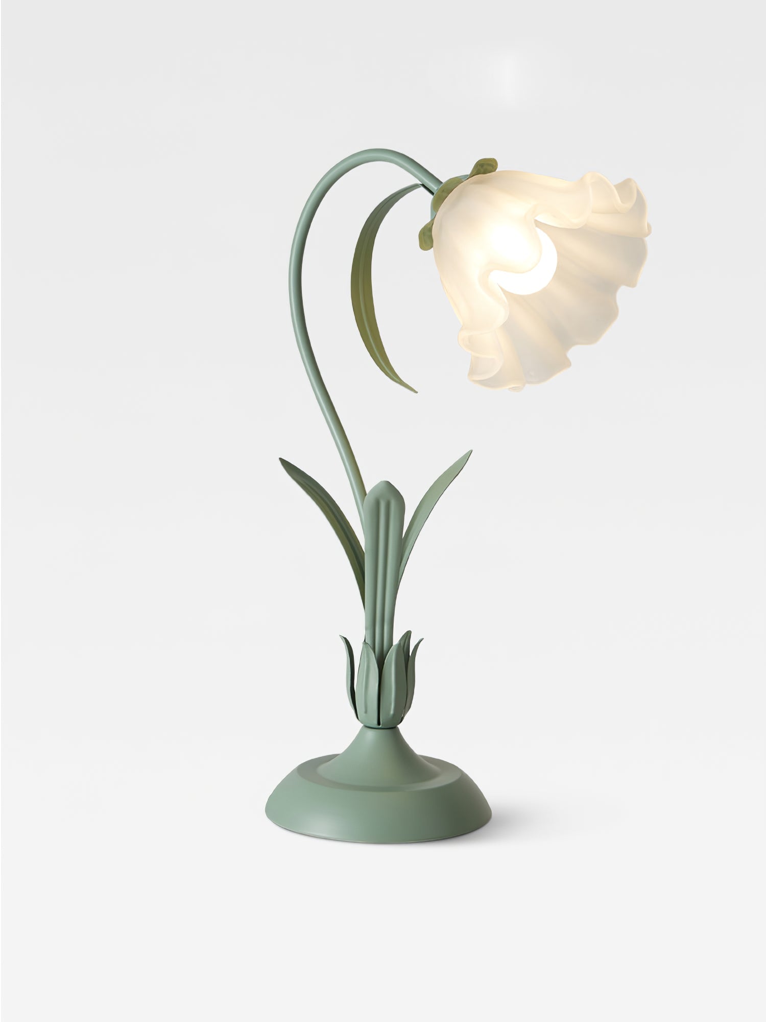 Romantic Flower Table Lamp - Lamp Copper