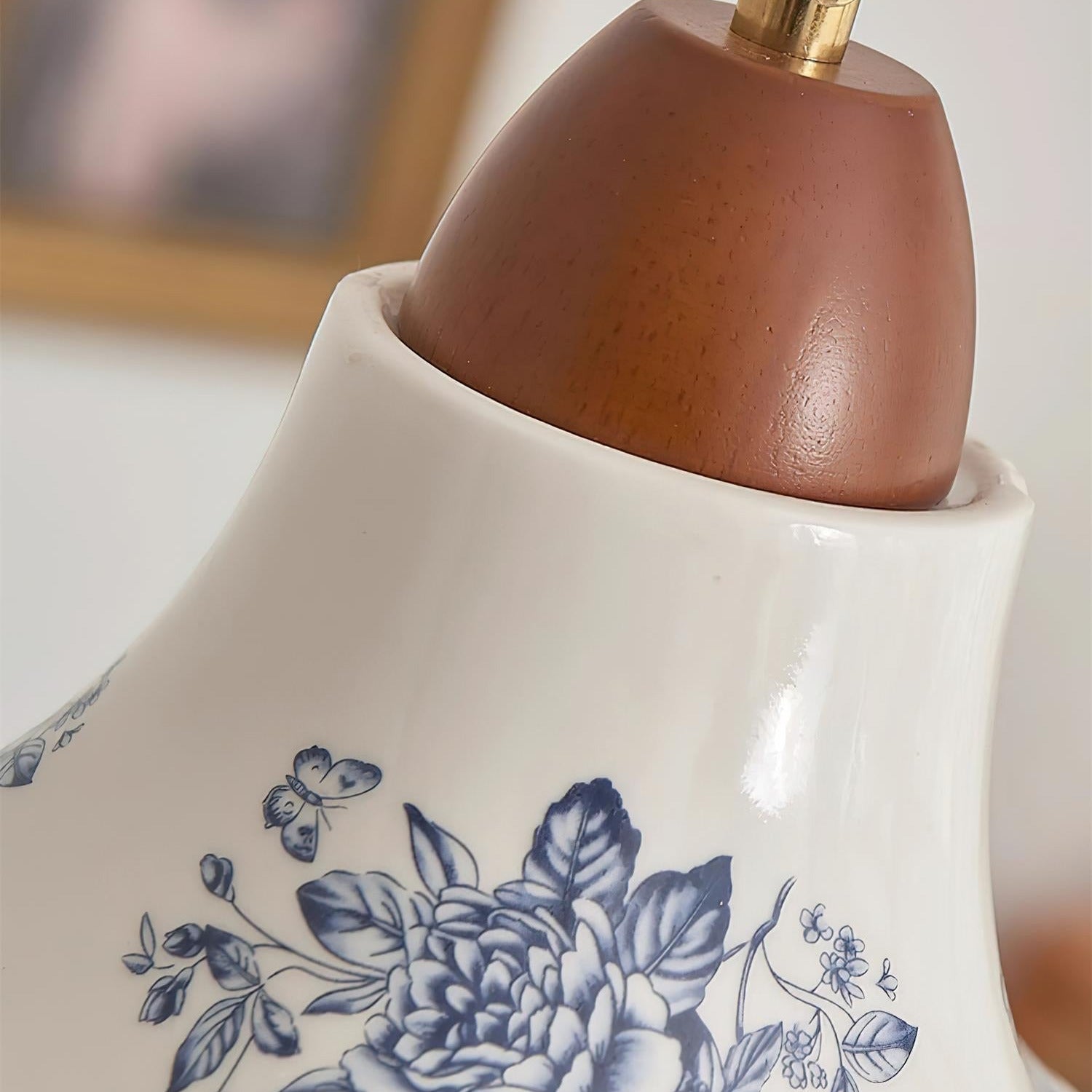 Olivia Lampade a Sospensione in Ceramica a Forma di Fiore