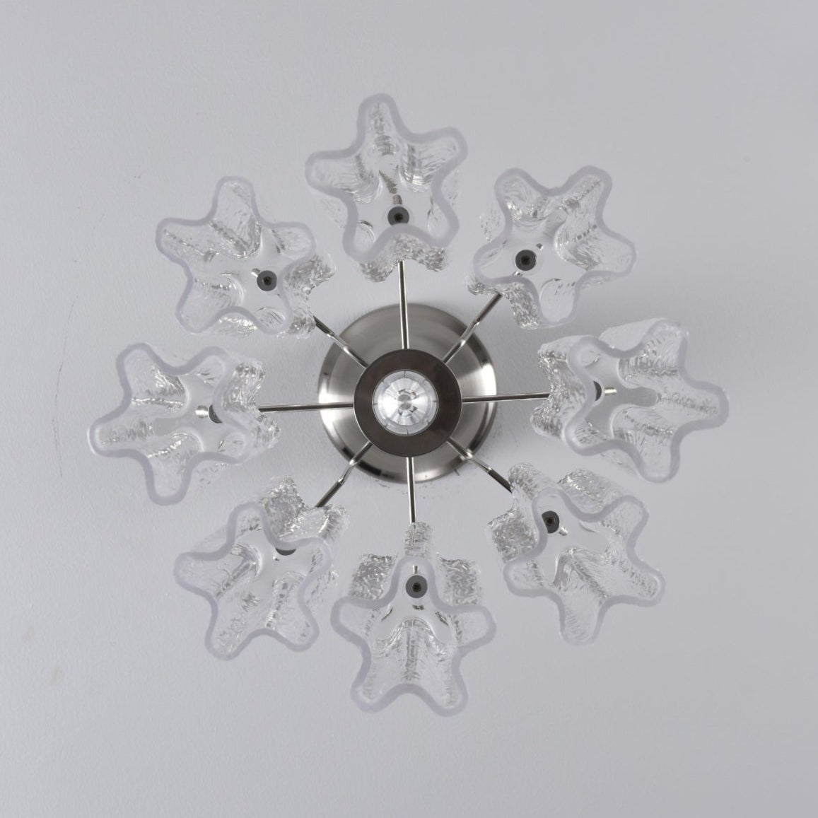 Aurora Chandelier Pink Gradient Murano Glass - Neutralighting