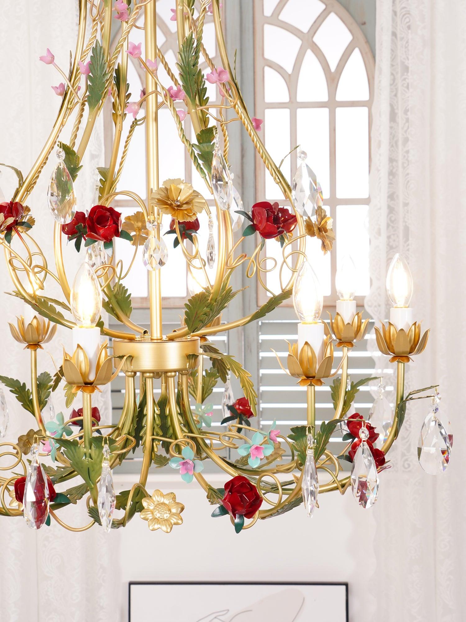 Rose Love Chandelier - Blowlighting