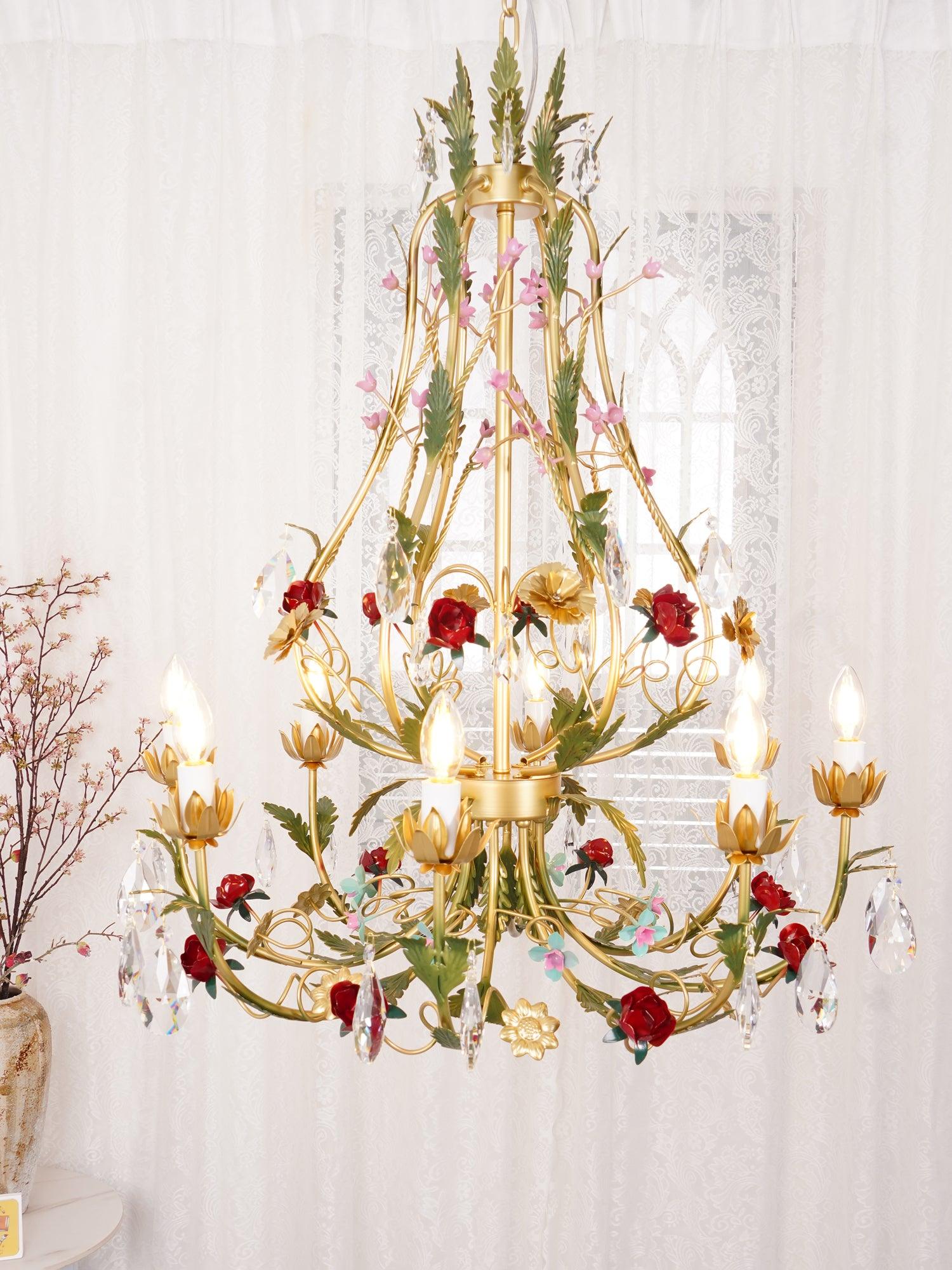 Rose Love Chandelier - Blowlighting