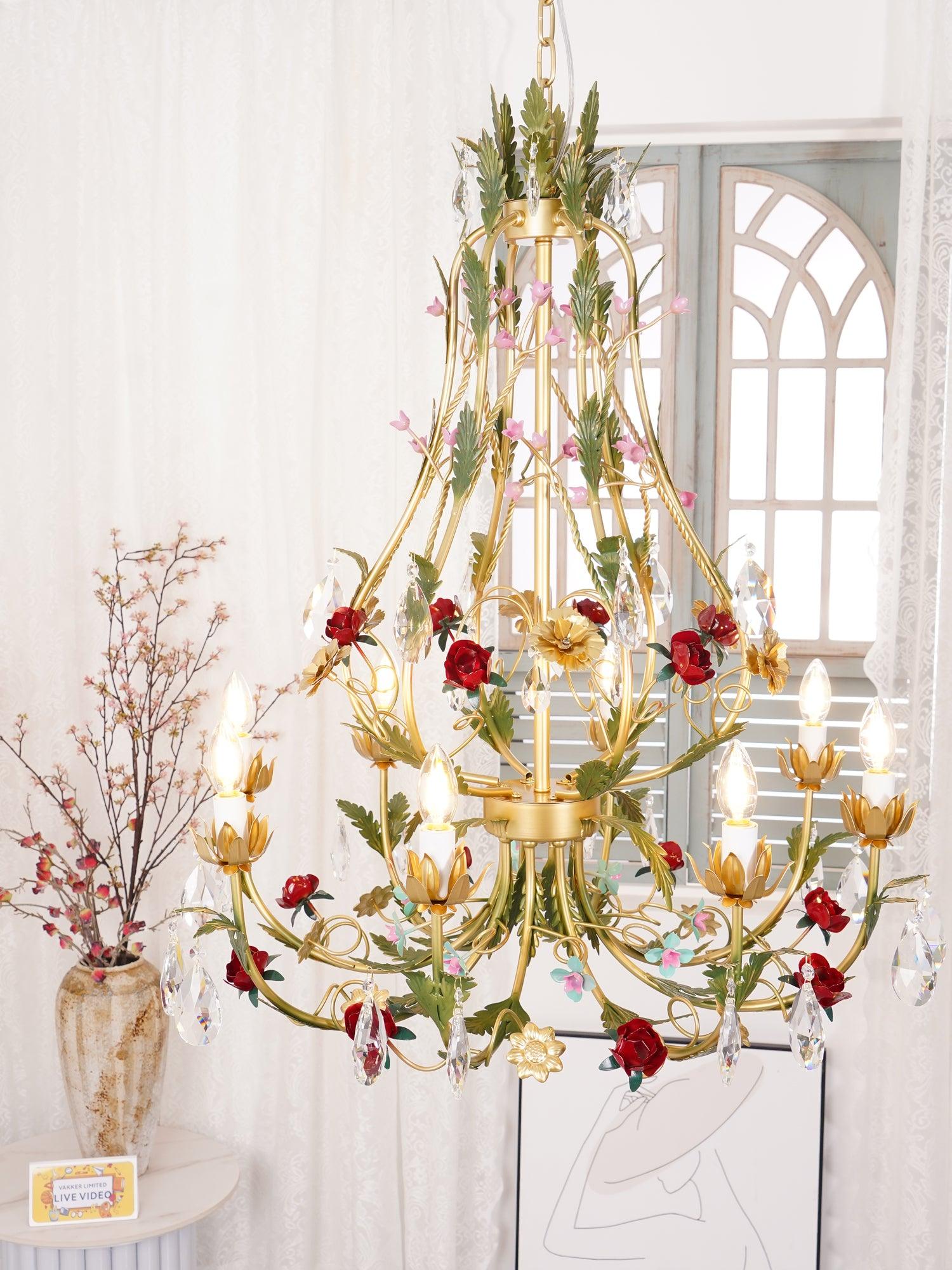 Rose Love Chandelier - Blowlighting