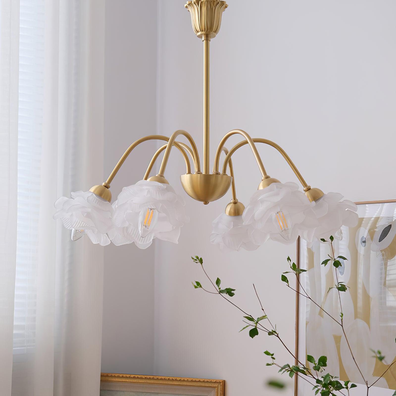 Roses Chandelier - Blowlighting
