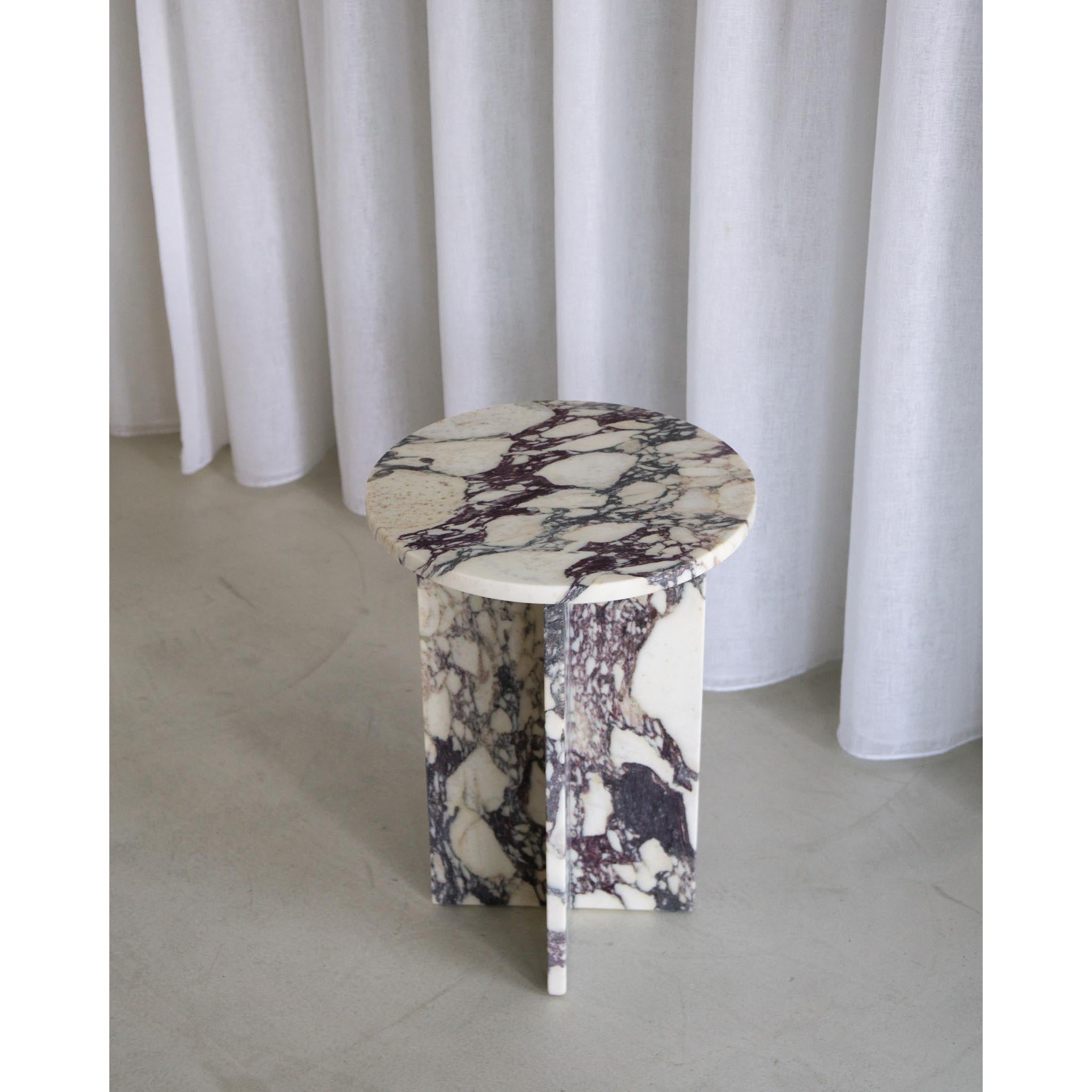 Acariel Modern Minimalist Marble Side Table Accessories - Lamp Copper