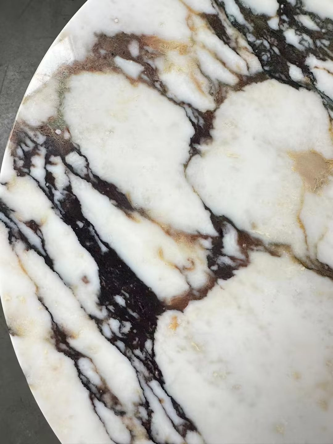 Acariel Modern Minimalist Marble Side Table Accessories - Lamp Copper