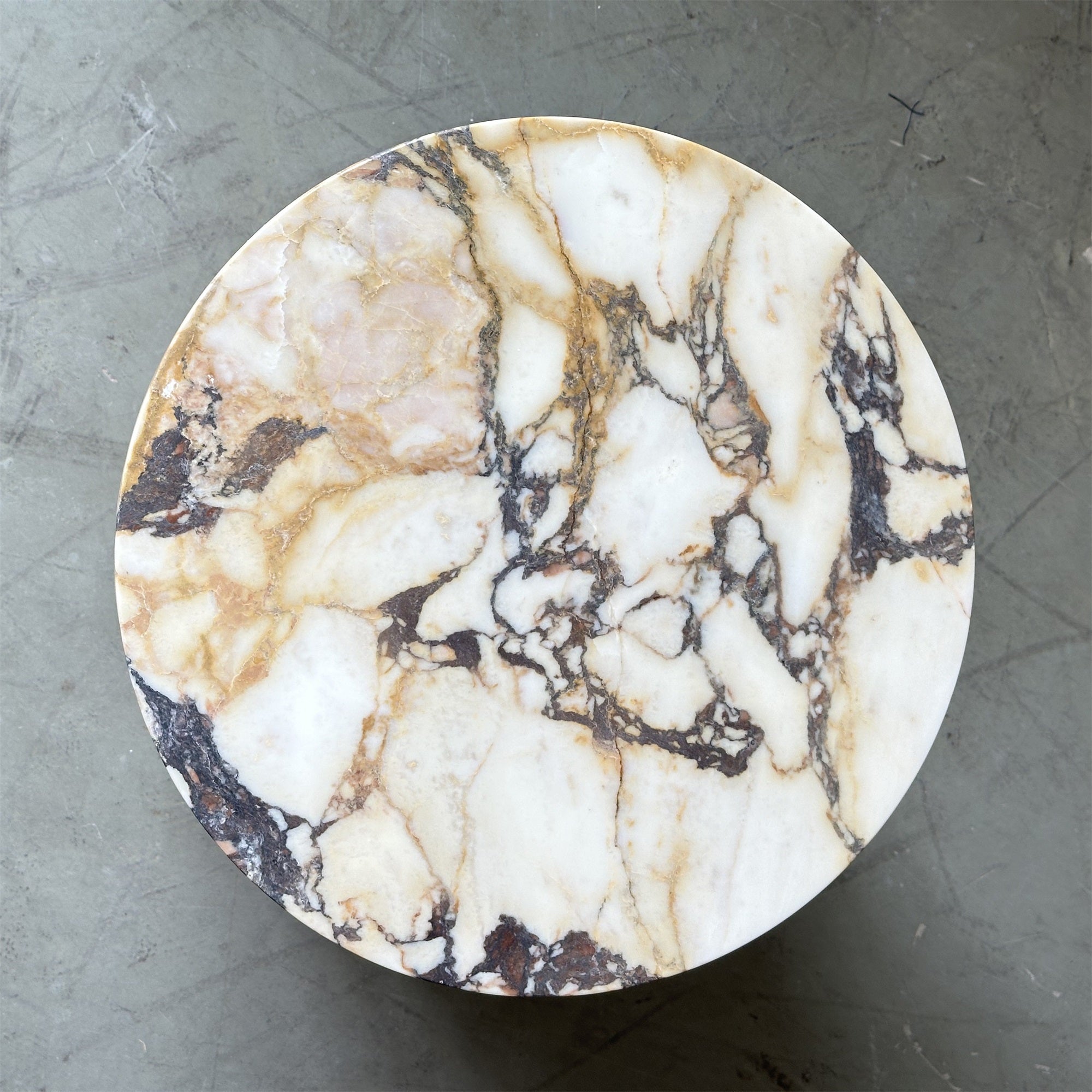 Acariel Modern Minimalist Marble Side Table Accessories - Lamp Copper