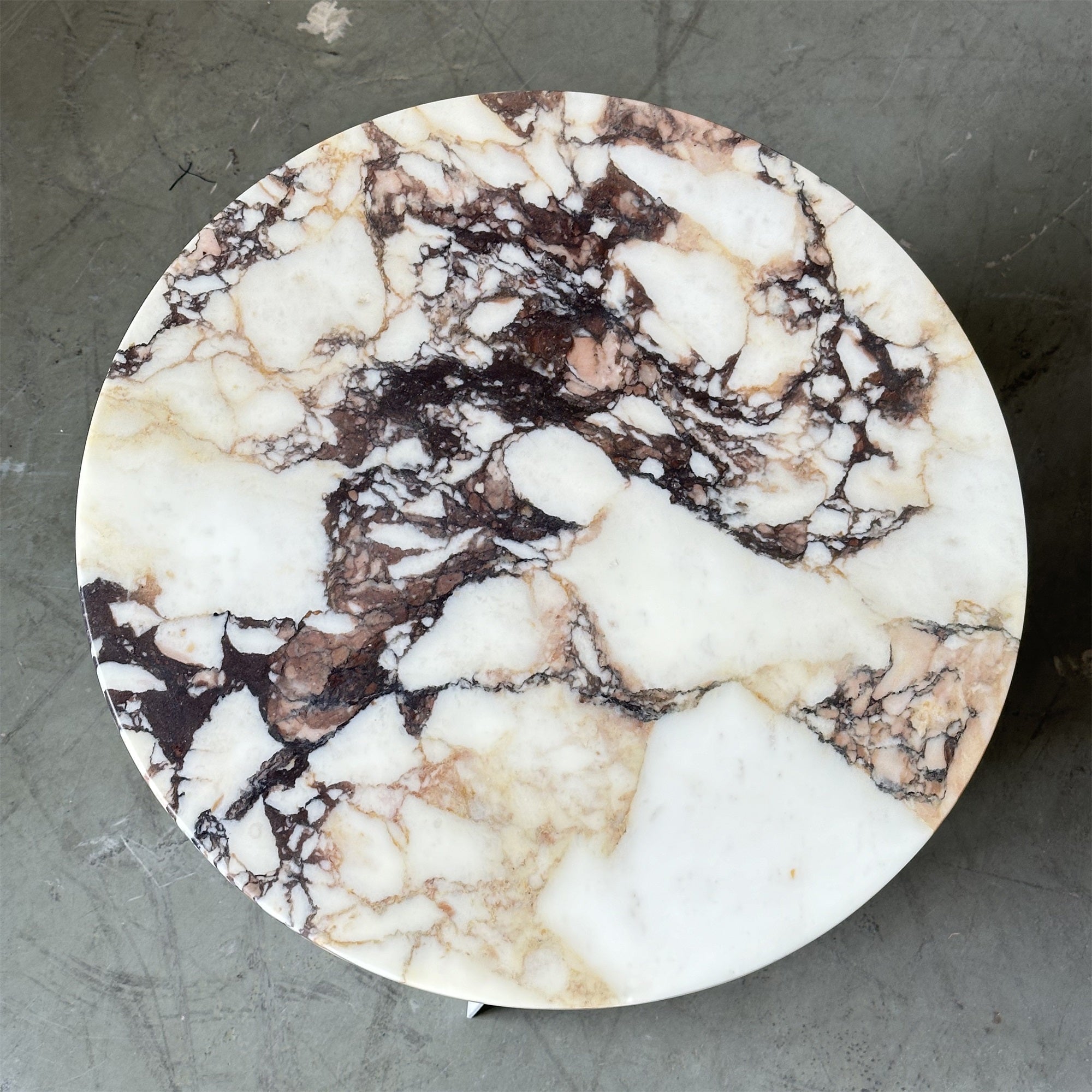 Acariel Modern Minimalist Marble Side Table Accessories - Lamp Copper