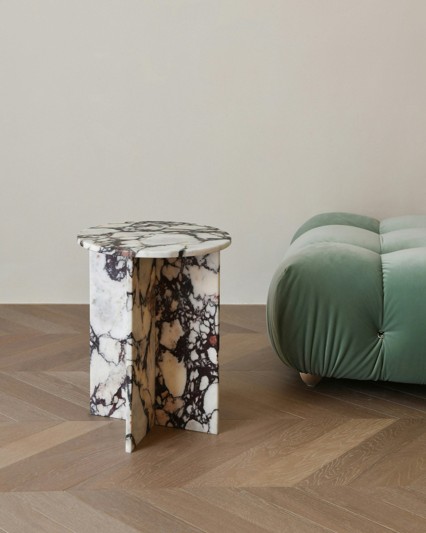 Acariel Modern Minimalist Marble Side Table Accessories - Lamp Copper