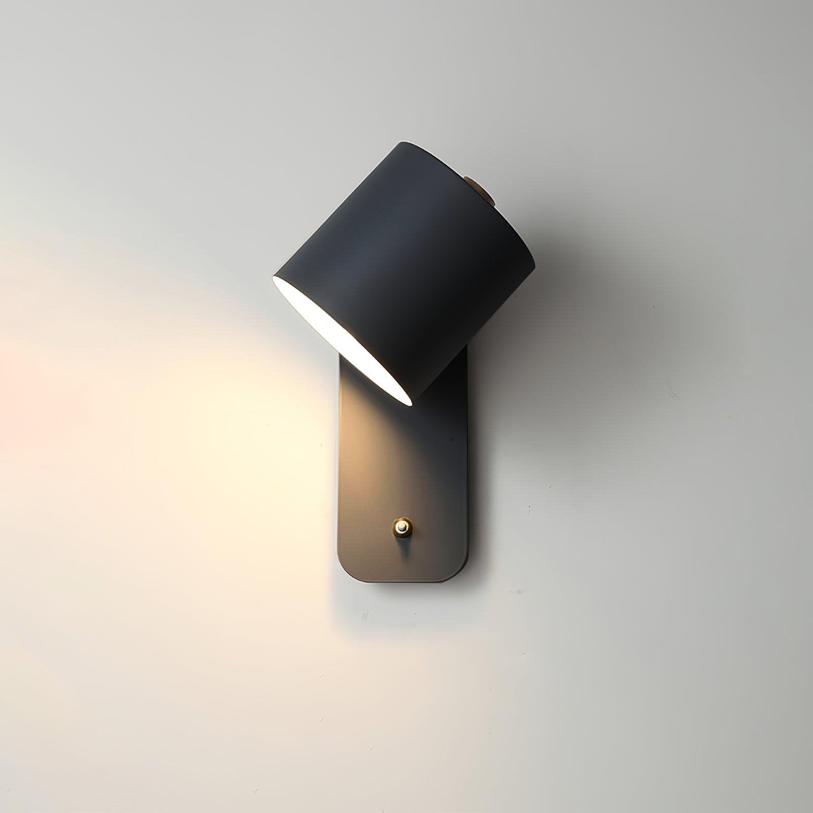 Aria Lampada da Parete Cilindrica Girevole