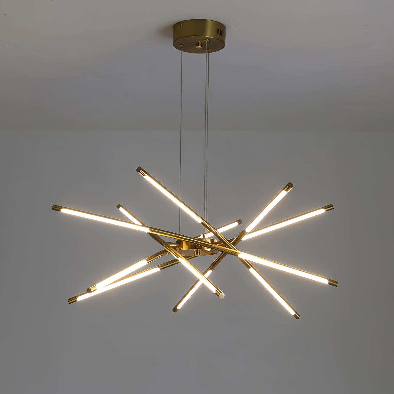 Rotatable LED Chandelier - Blowlighting