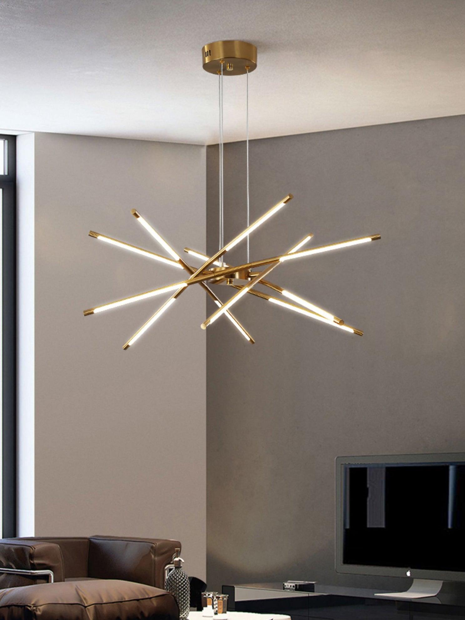 Rotatable LED Chandelier - Blowlighting