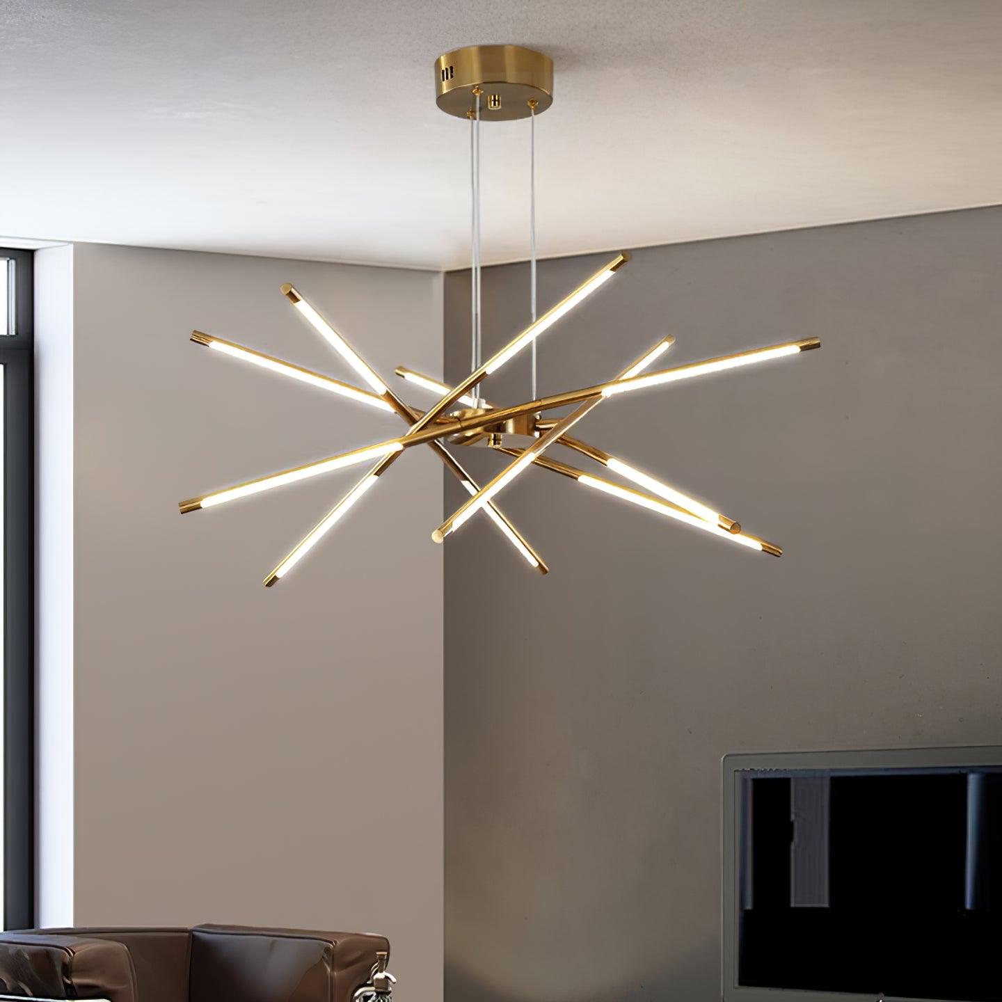 Rotatable LED Chandelier - Blowlighting