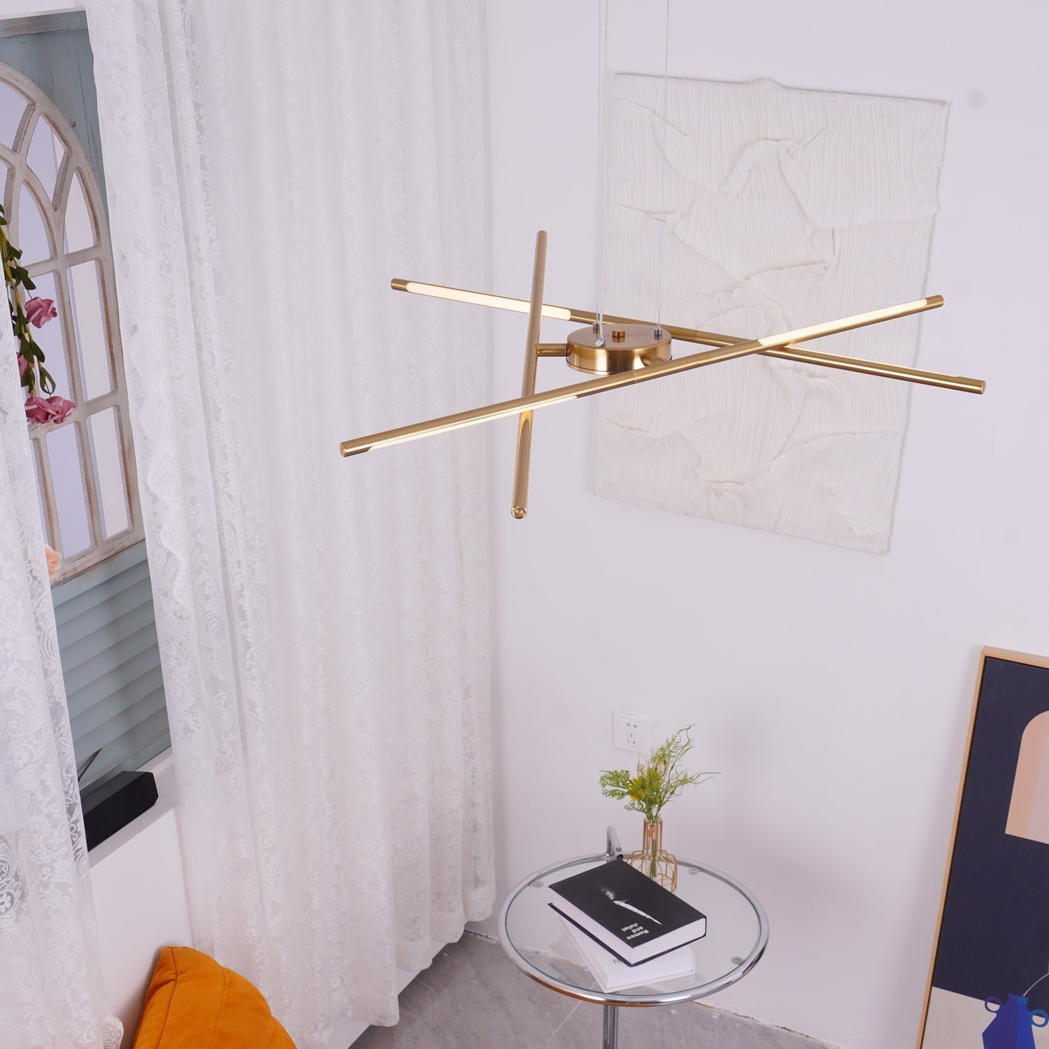 Rotatable LED Chandelier - Blowlighting