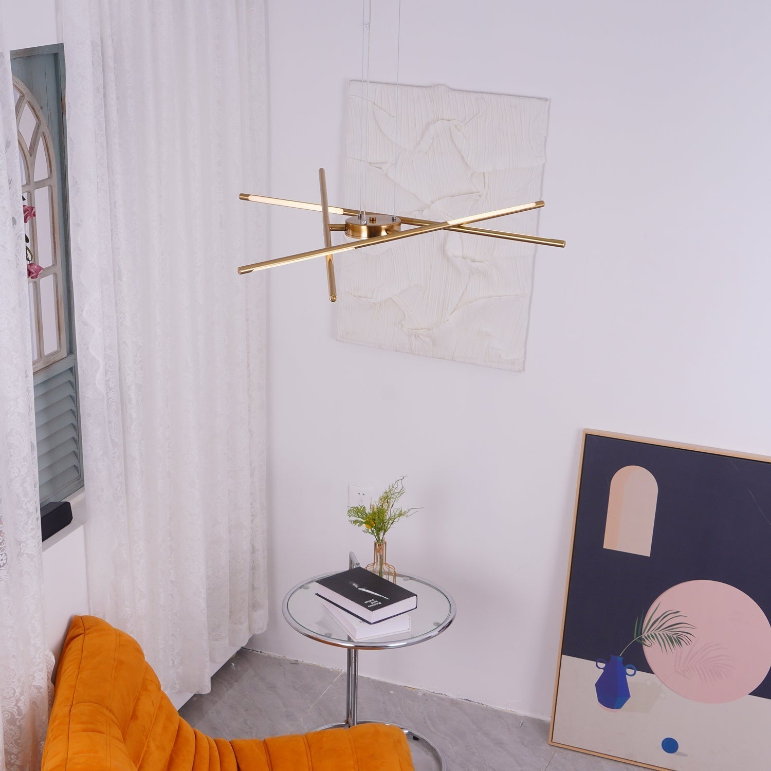 Rotatable LED Chandelier - Blowlighting