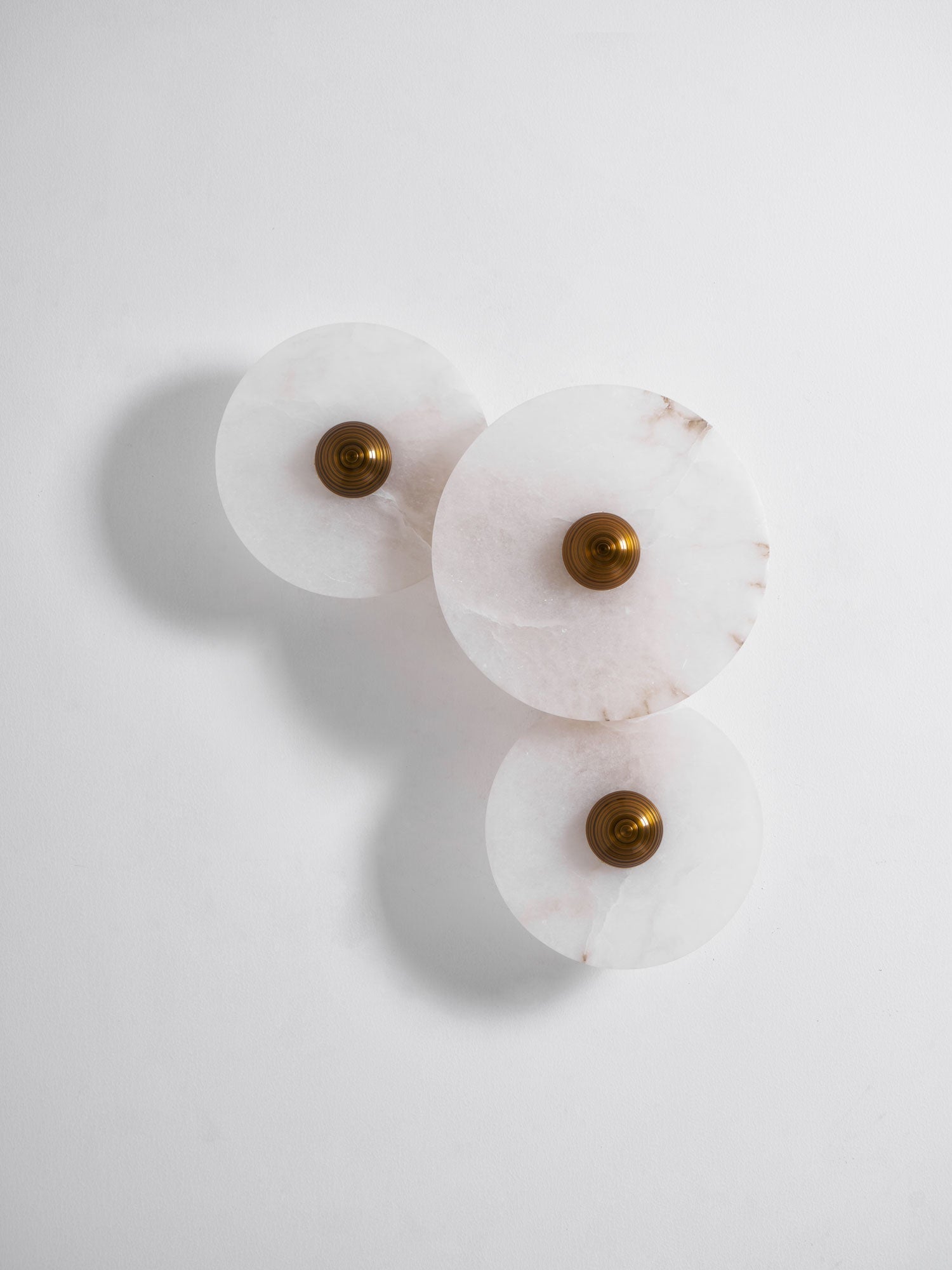 Selene Minimalist Alabaster Ceiling Light - Blowlighting