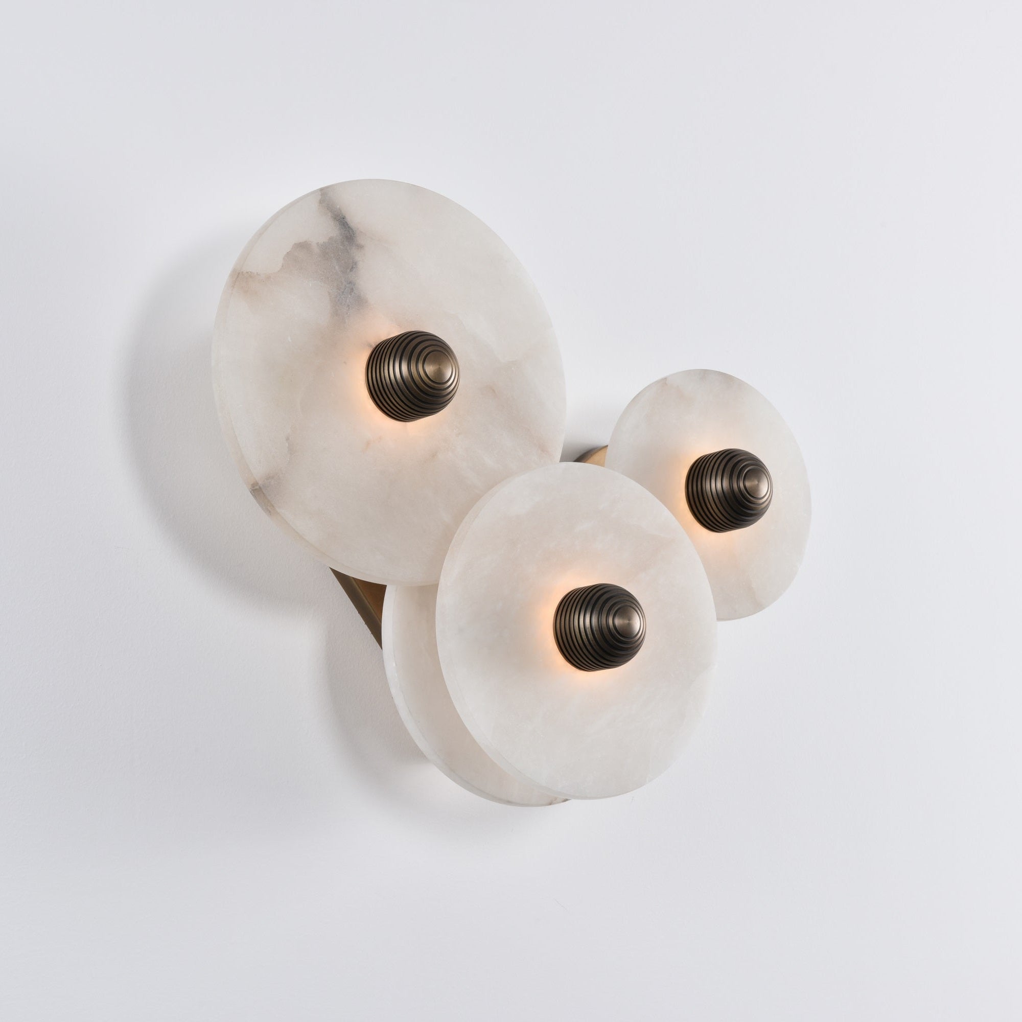 Selene Minimalist Alabaster Ceiling Light - Blowlighting