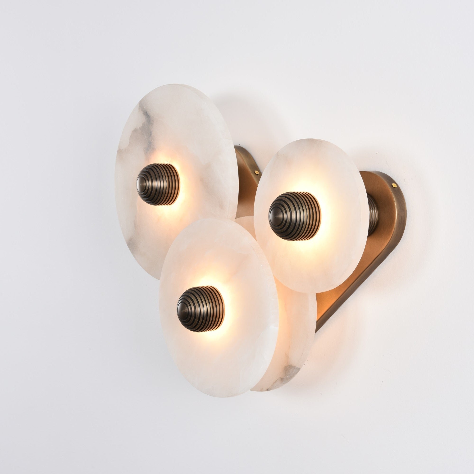 Selene Minimalist Alabaster Ceiling Light - Blowlighting