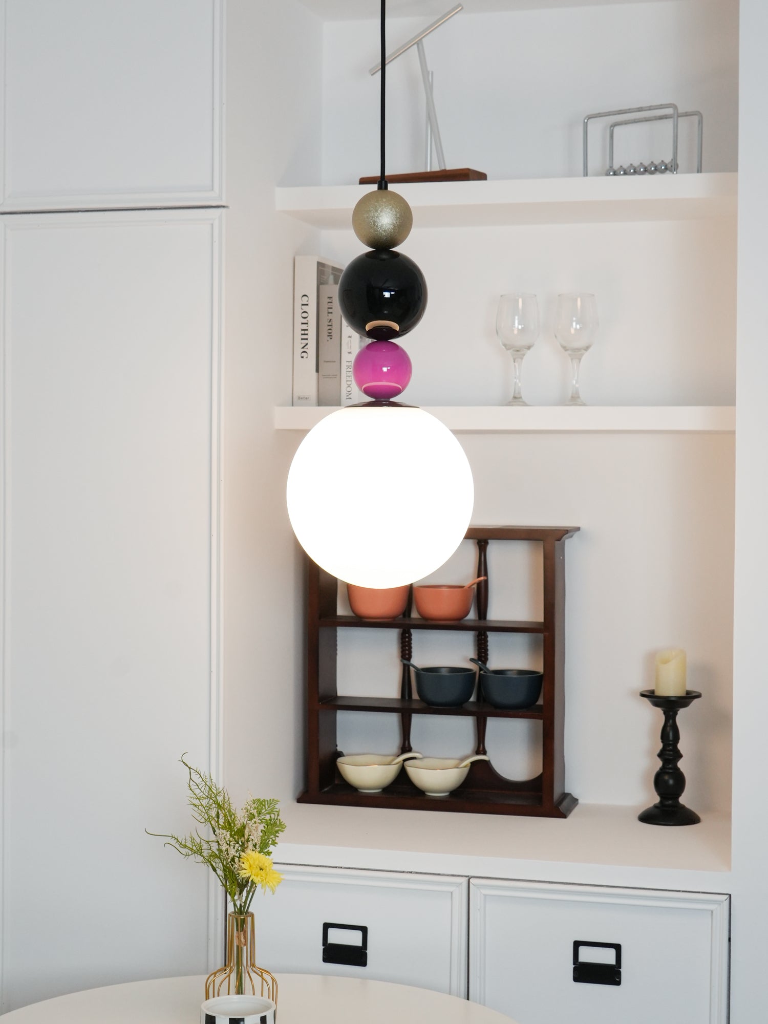 Round Balls Stacking Pendant Lamp - Blowlighting