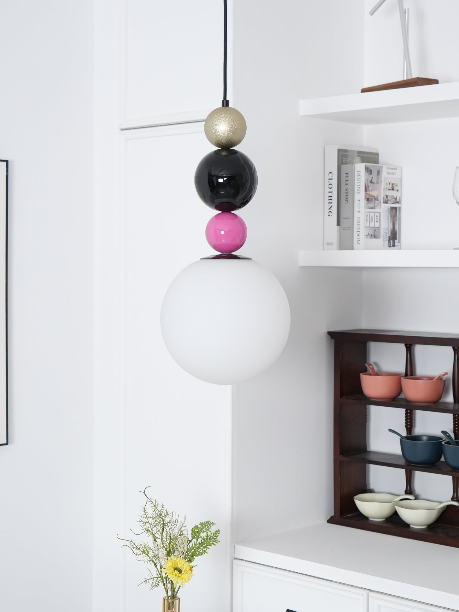 Round Balls Stacking Pendant Lamp - Blowlighting