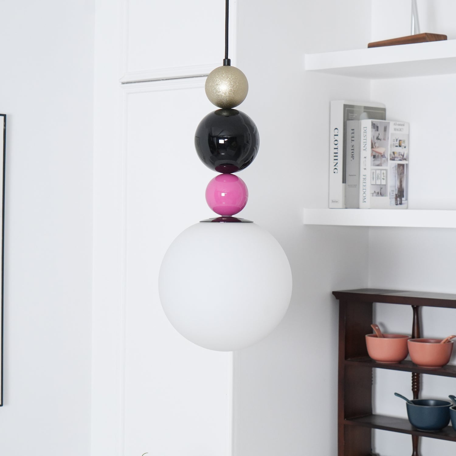 Round Balls Stacking Pendant Lamp - Blowlighting