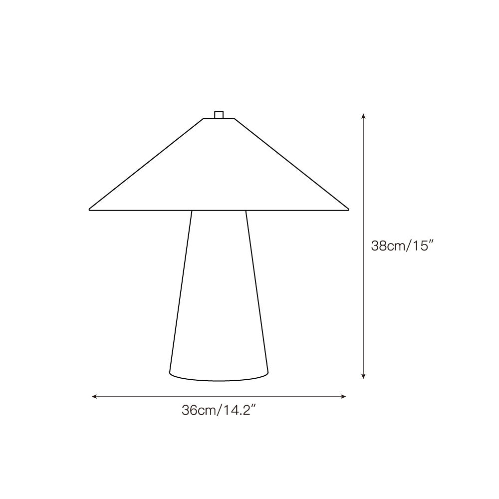 Ruben Table Lamp - Lamp Copper