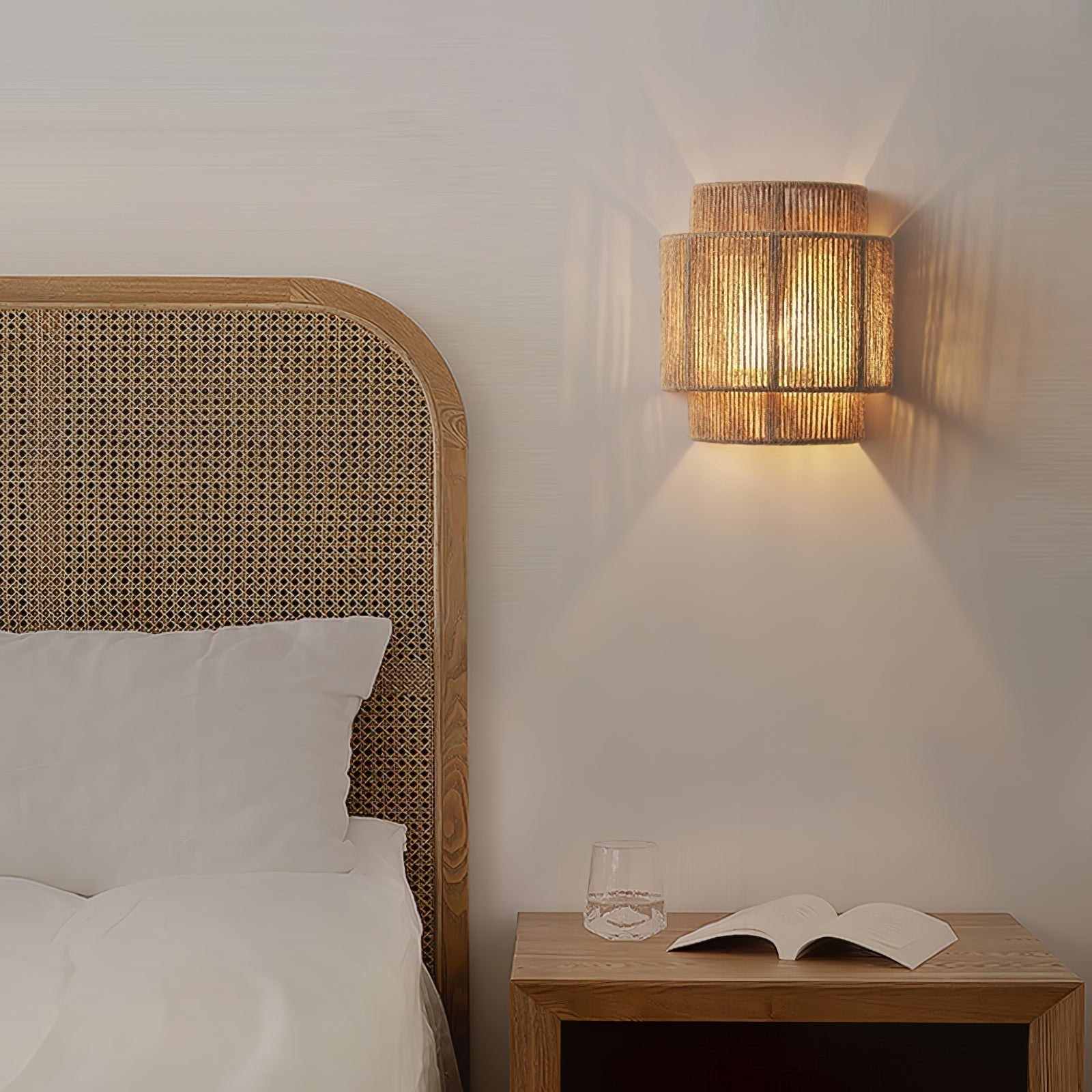 Rustic Weave Wall Lamp - Blowlighting