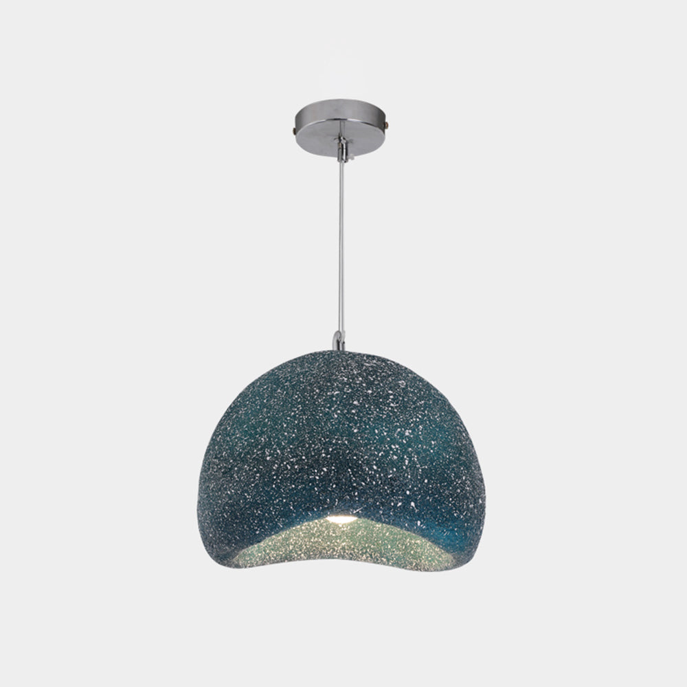 Avi Naturale Pane Resina Acrilico Lampade a Sospensione Blu
