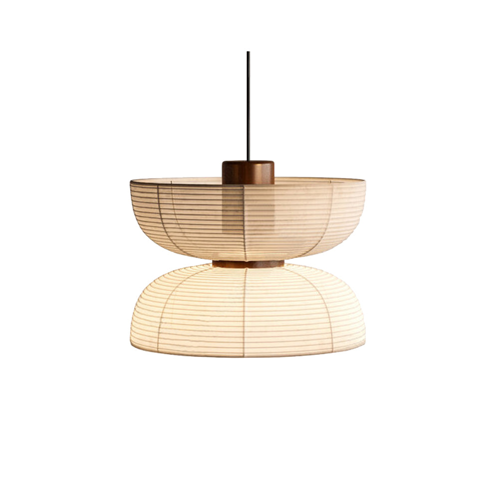 Ritta Retro Design LED Lampada a Sospensione 4 Stile Tessuto Metallo Soggiorno/Camera da Letto