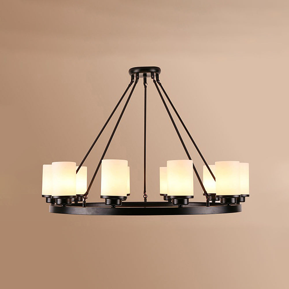 Silva Vintage Metallo Vetro Lampadari Soggiorno/Sala da Pranzo