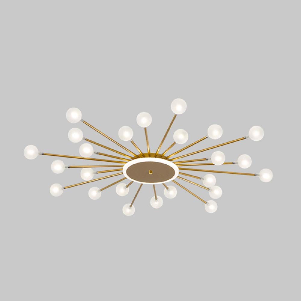 Arisha Moderno Nordico Metallo Plafoniera Oro/Nero Camera da letto