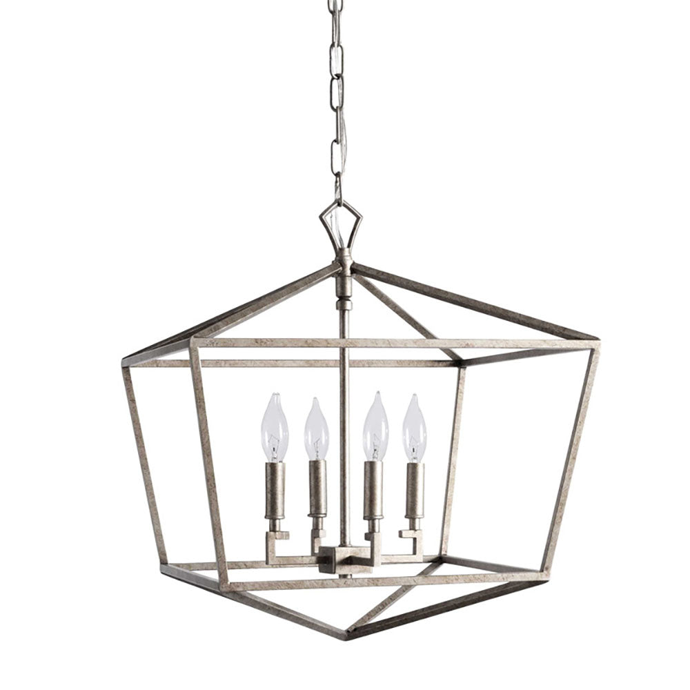 Alessio Design Lampade a Sospensione Ottone/Grigio Metallo Soggiorno