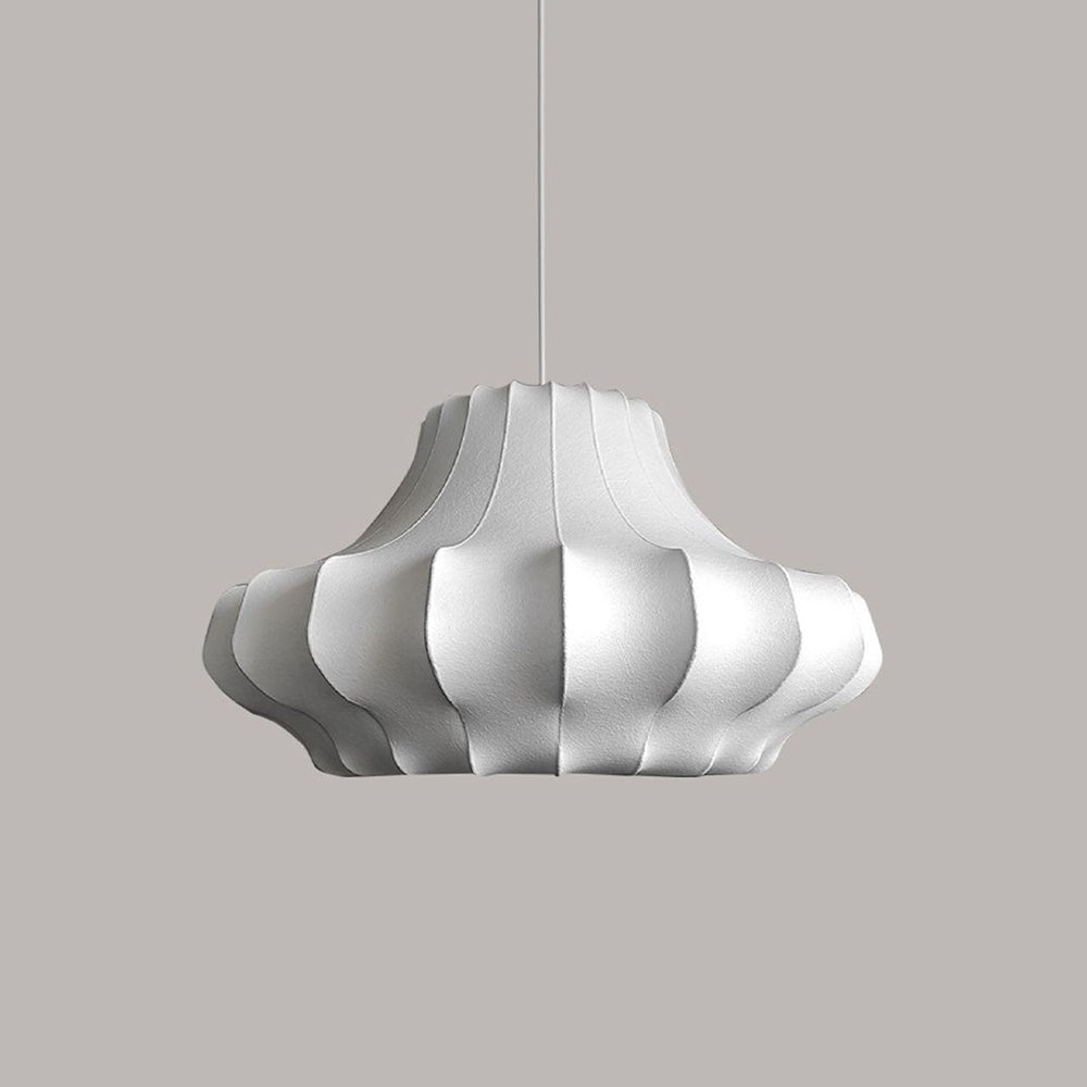 Ritta Artificiale Tessuto Lampade a Sospensione Metallo Tessuto