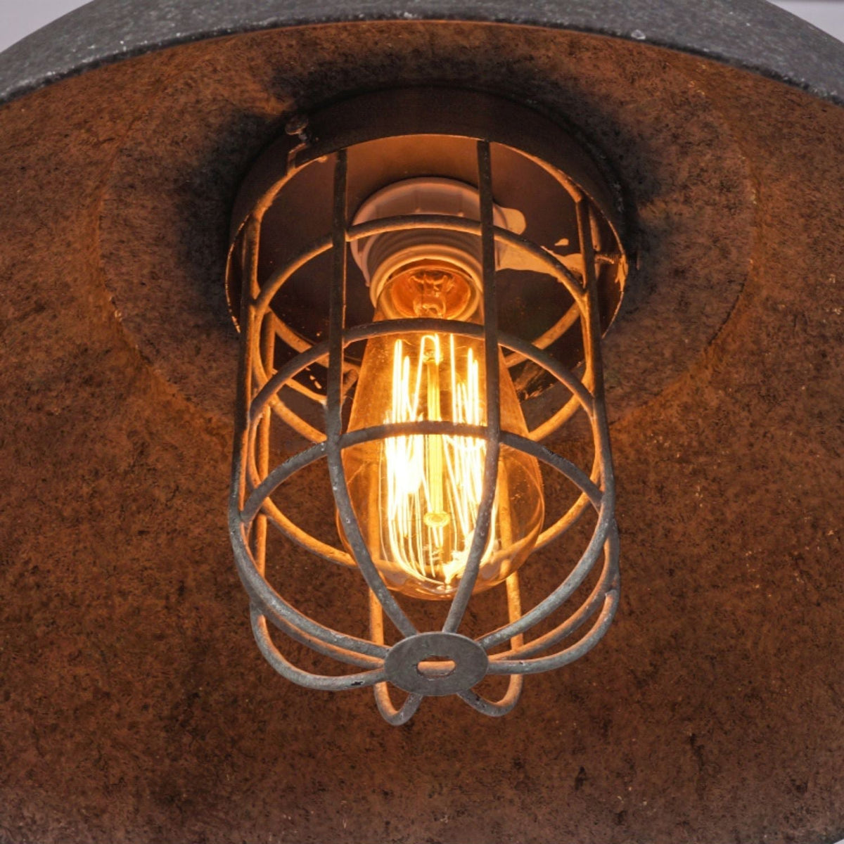 Mydorila Vintage Industrial Metal Pendant Light - Lamp Copper