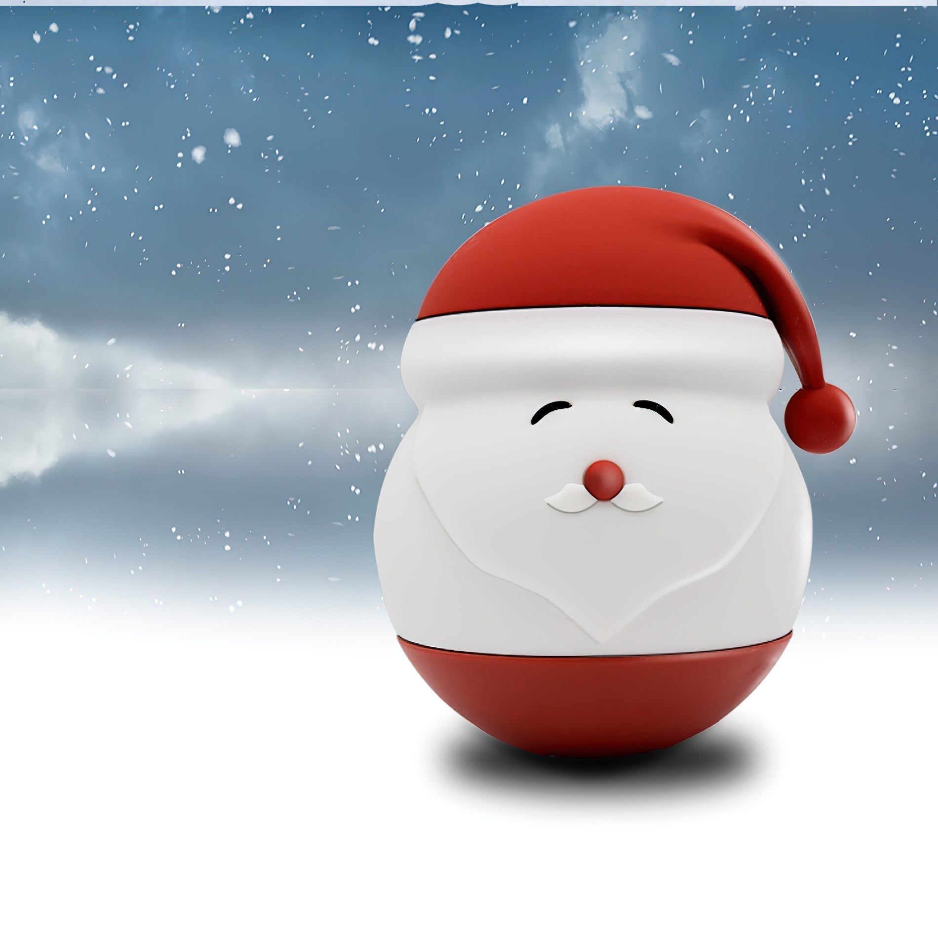 Santa Claus Night Light (built-in battery) - Lamp Copper