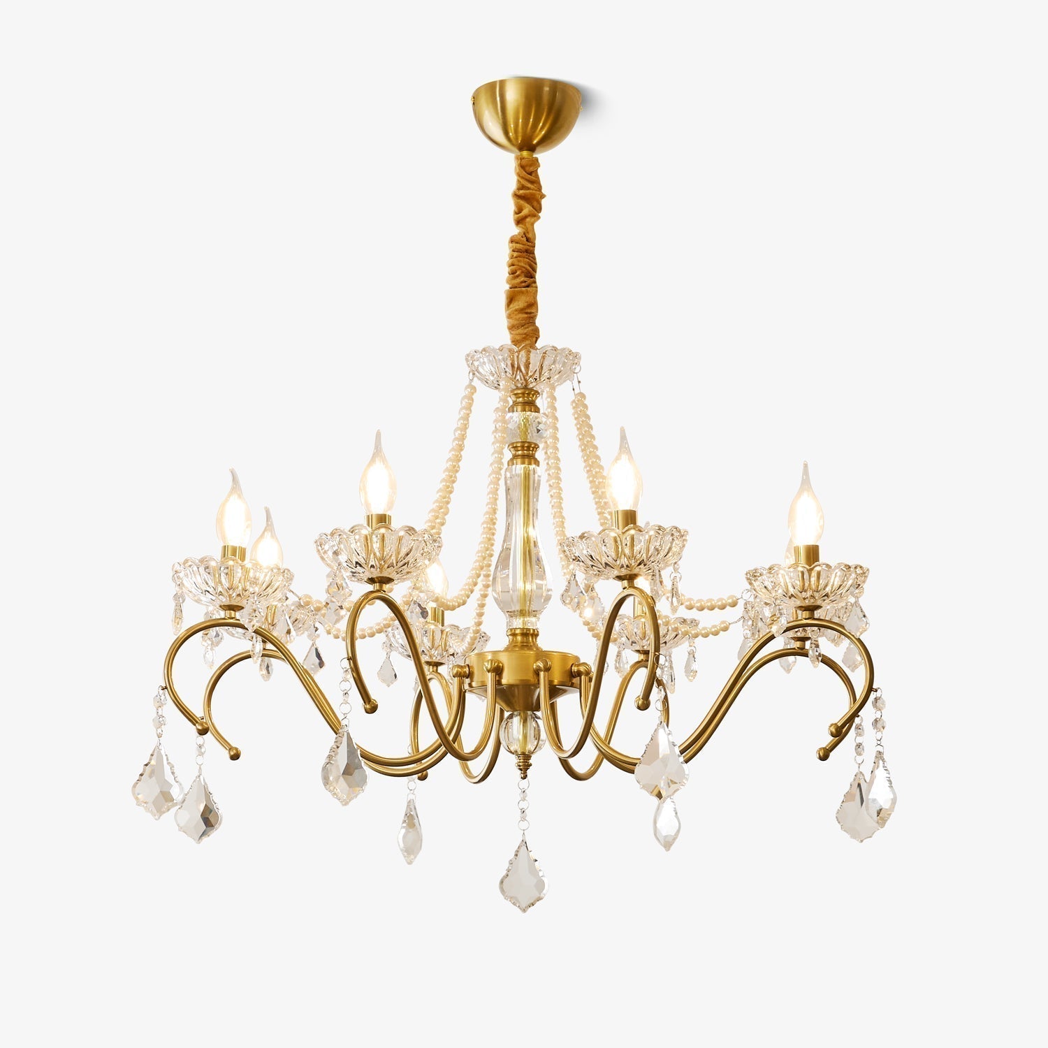 Sapphire Crystal Chandelier - Blowlighting