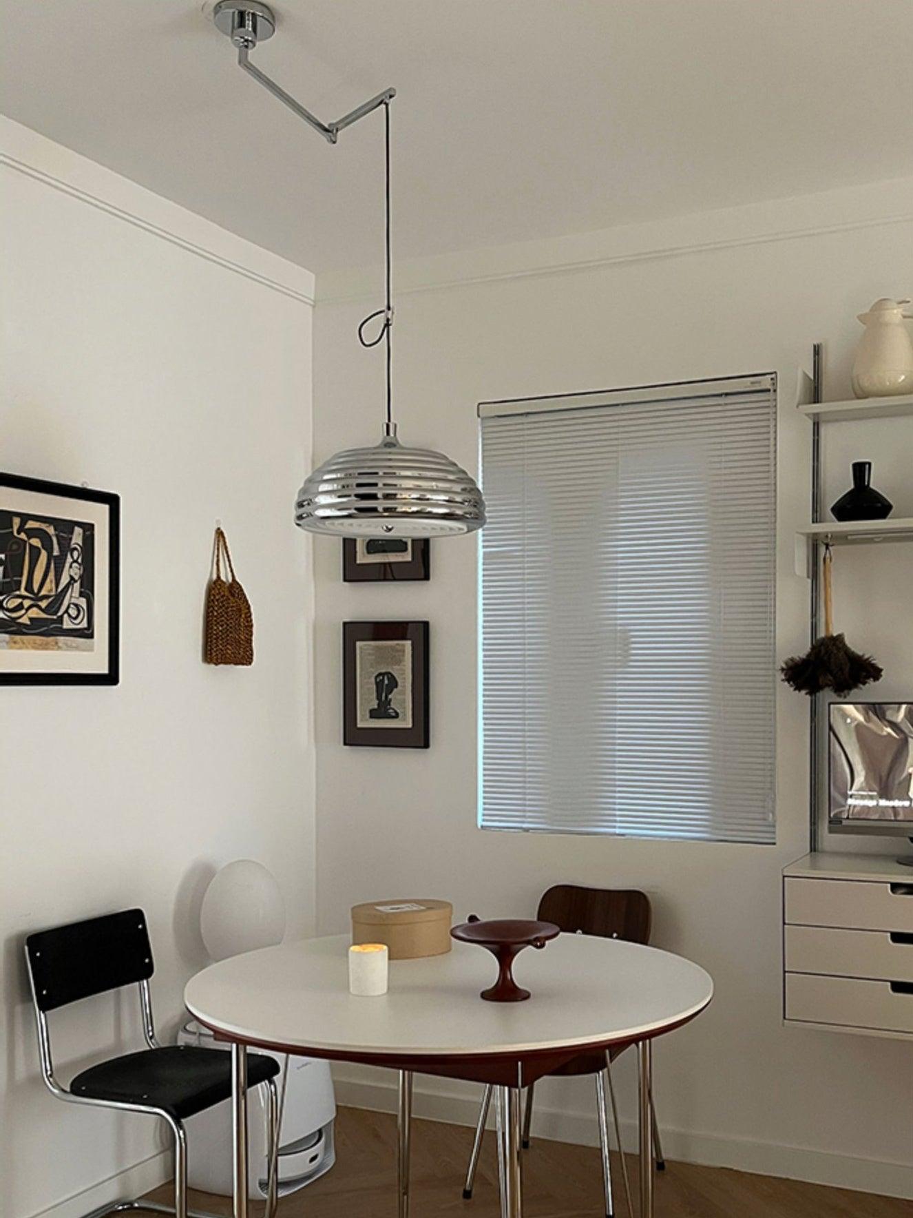 Saturno Chrome Pendant Lamp - Blowlighting