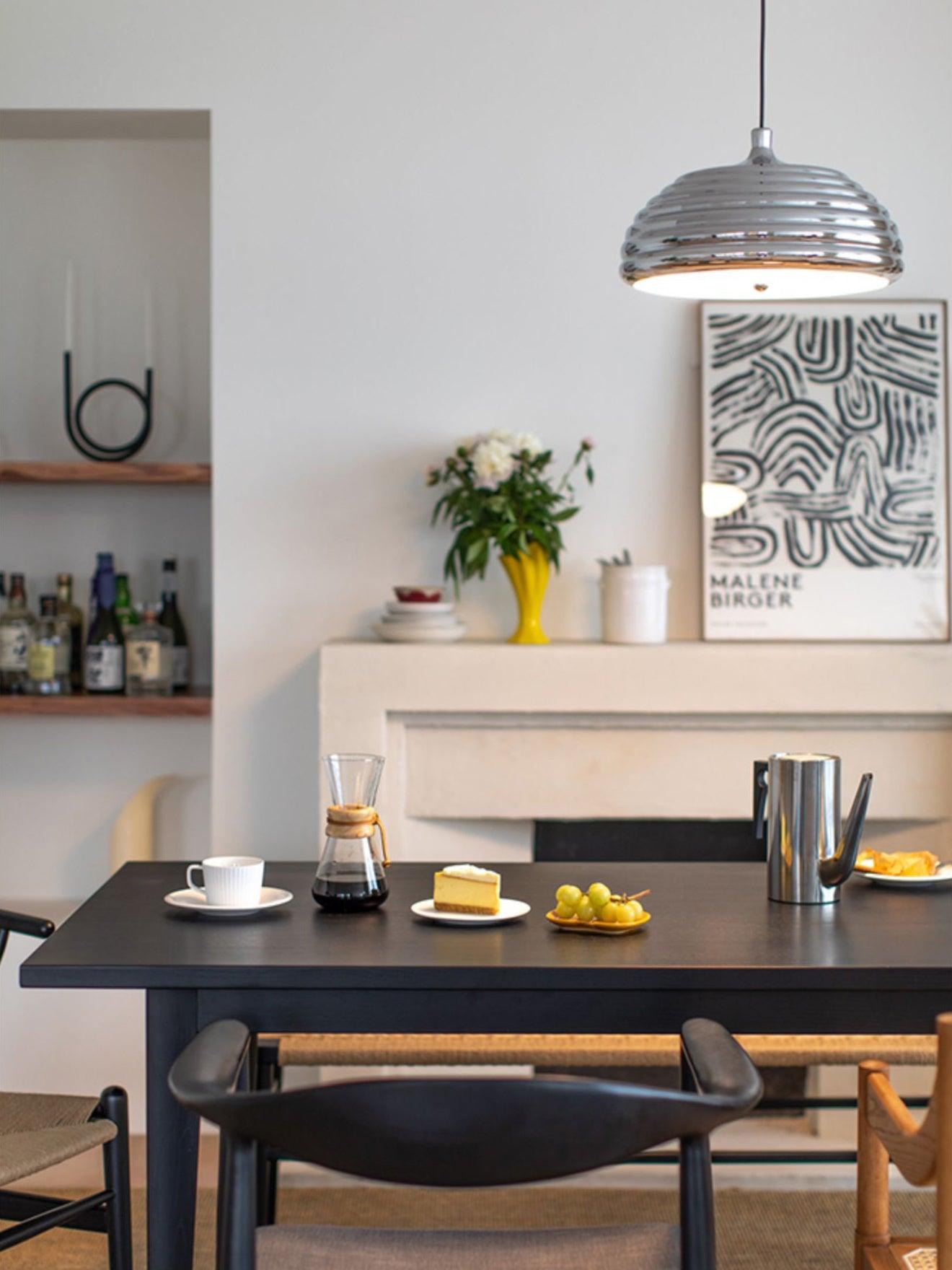 Saturno Chrome Pendant Lamp - Blowlighting