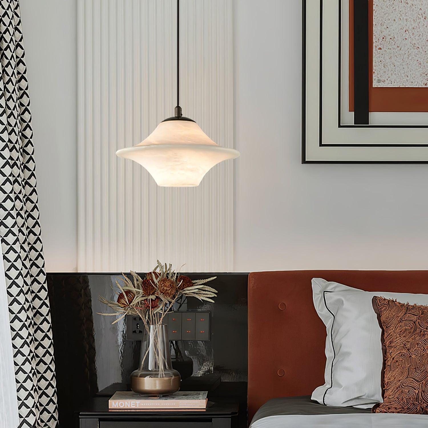 Elvina Alabaster Pendant Light - Neutralighting