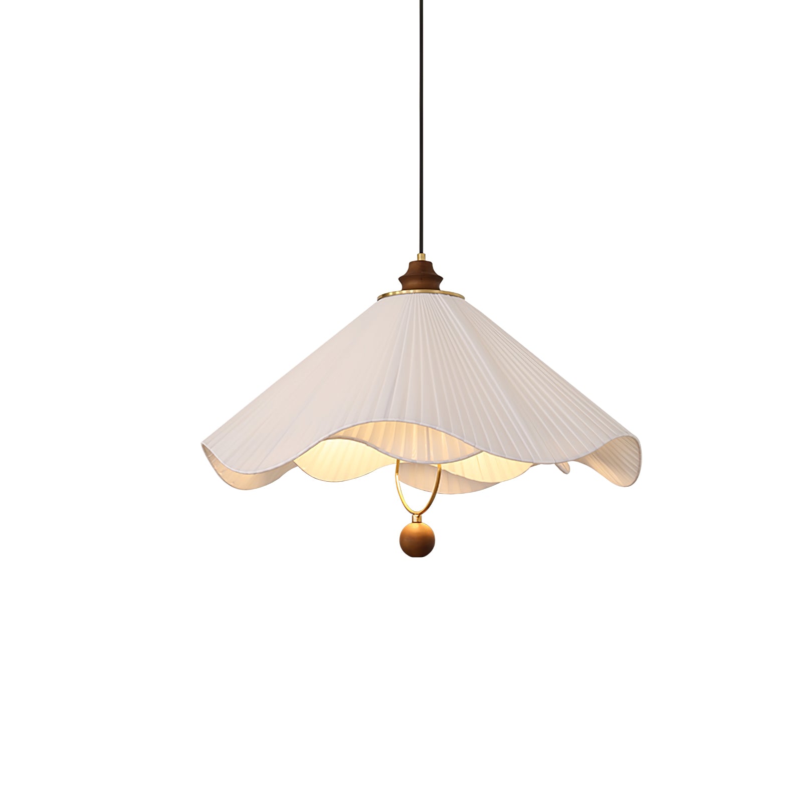 Scallop Edge Pendant Light - Blowlighting