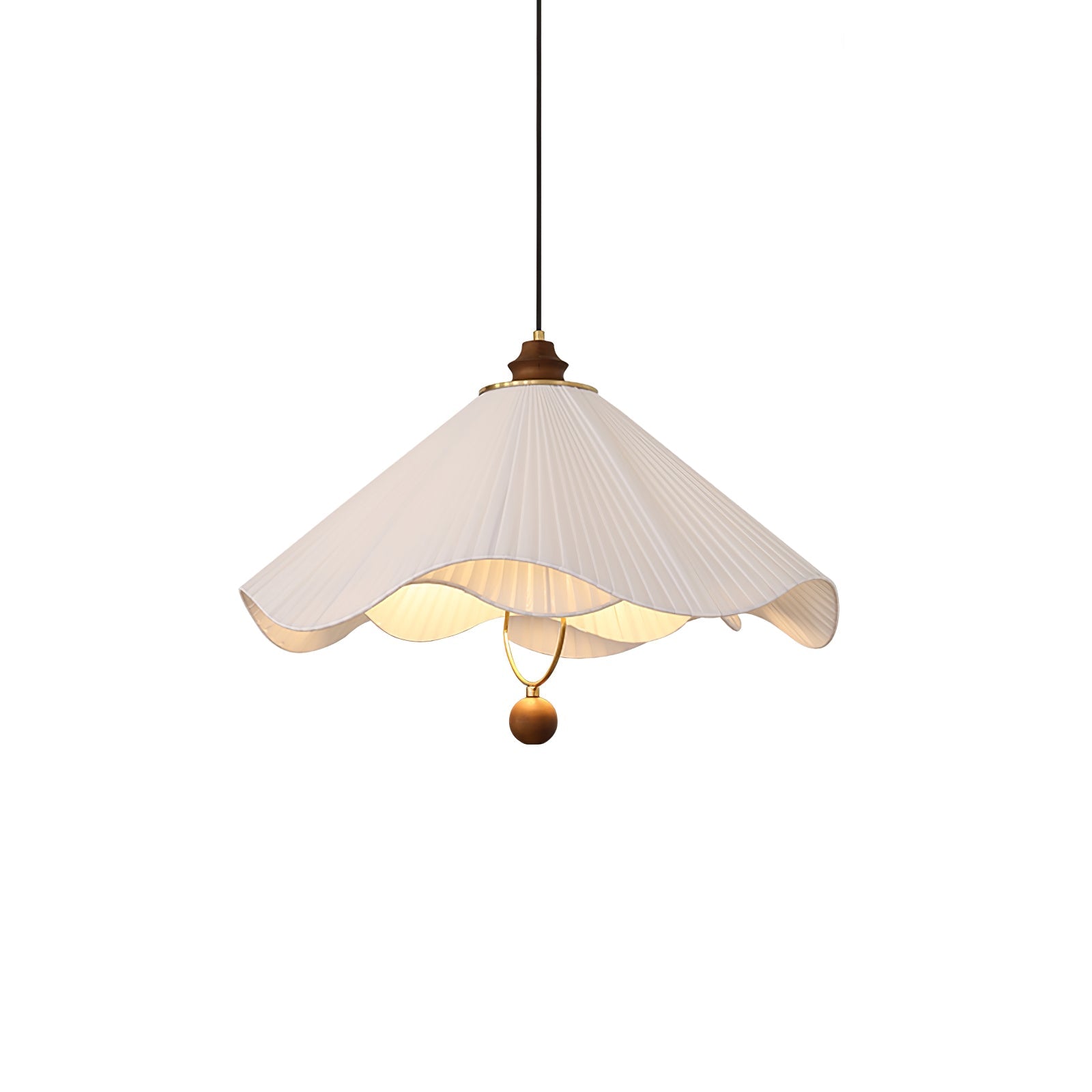 Scallop Edge Pendant Light - Blowlighting