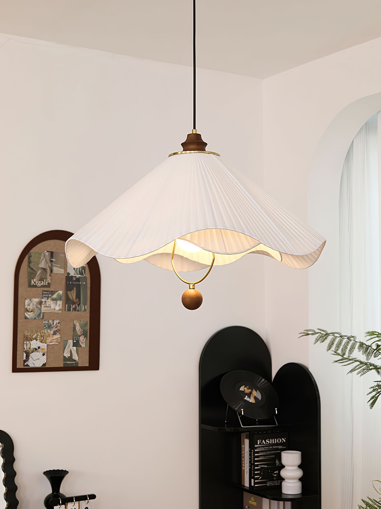 Scallop Edge Pendant Light - Blowlighting