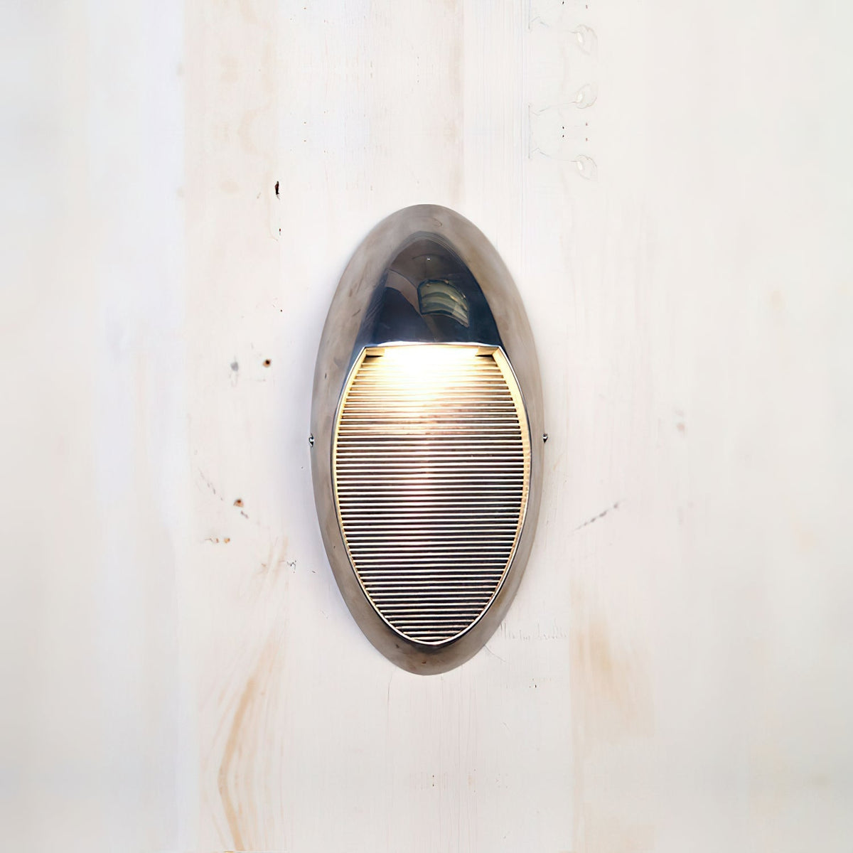 Avrinor Vintage Outdoor Metal Glass Wall Lamp - Lamp Copper