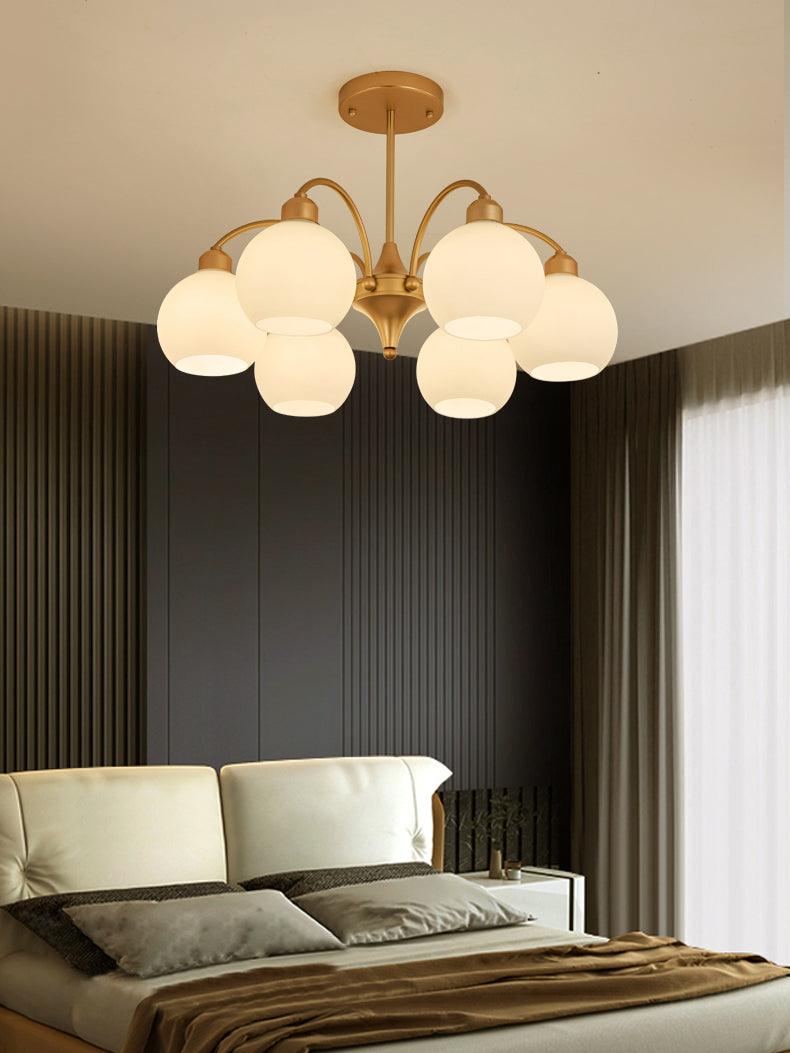 Sculptural Glass Chandelier - Blowlighting