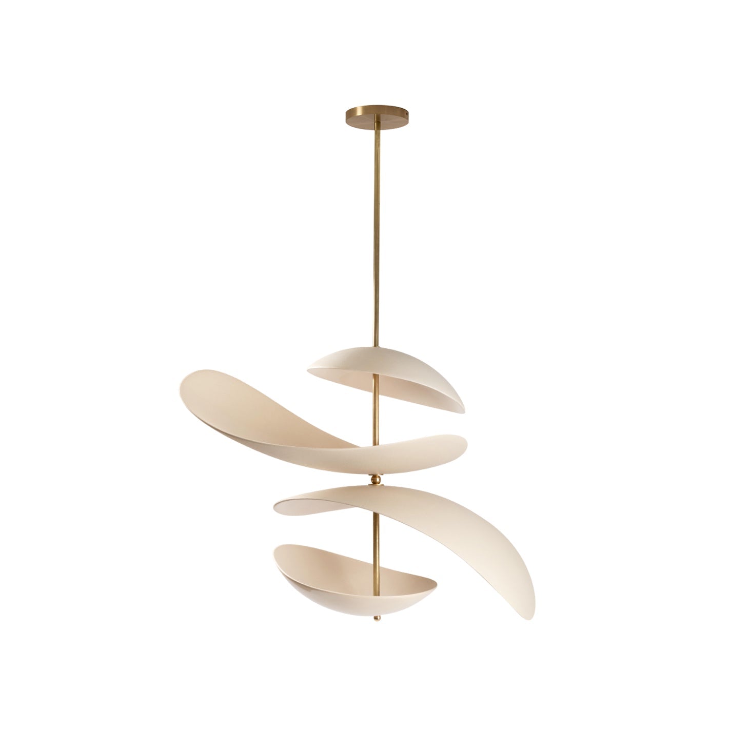 Unorara Premium Nordic Floating Metal Pendant Lamp - Lamp Copper